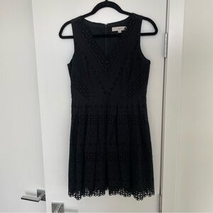 Loft Black Mini Dress